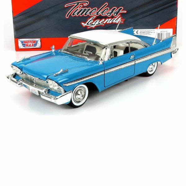 MET. AUTO 1:18 1958 PLYMOUTH FURY