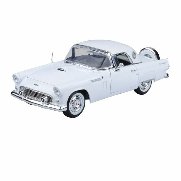 MET. AUTO 1:18 1956 FORD THUNDERBIRD (HARD TOP)