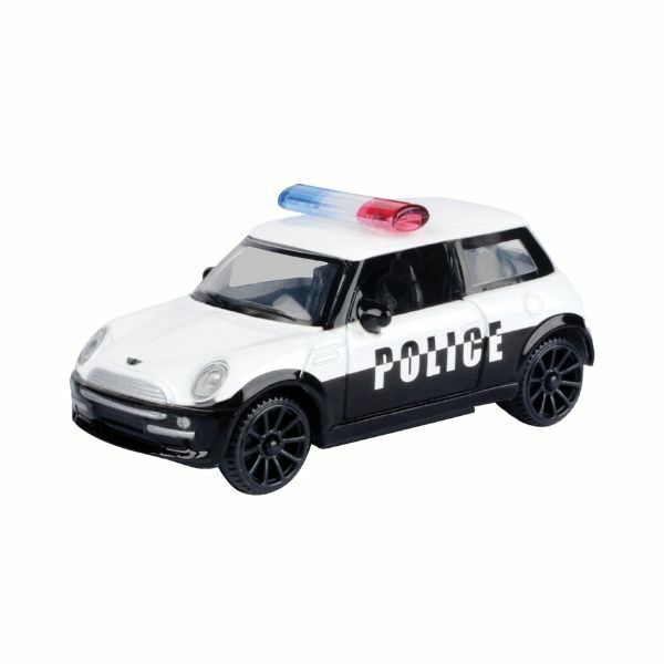 MET. AUTO 1:43 MINI COOPER POLICIJSKI