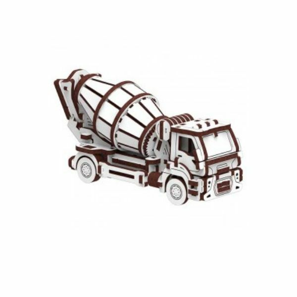 DRVENA SLAGALICA 3D CEMENT MIXER 131 DELOVA