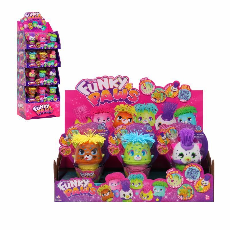 CUPAVE ZIVOTINJE U KORNETU FUNKY PAWS 1/12