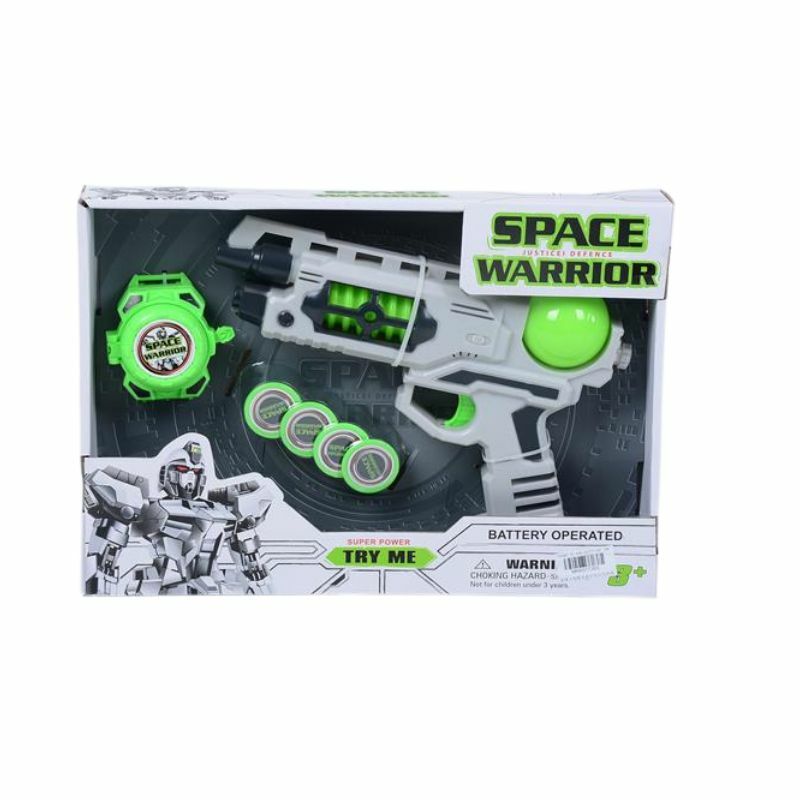 SET SPACE WARRIOR SA PISTOLJEM I SATOM