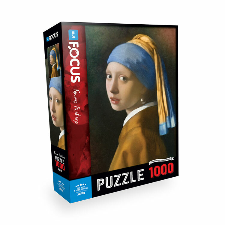 PUZZLE 1000 PCS GIRL WITH A PEARL EARRING BF267