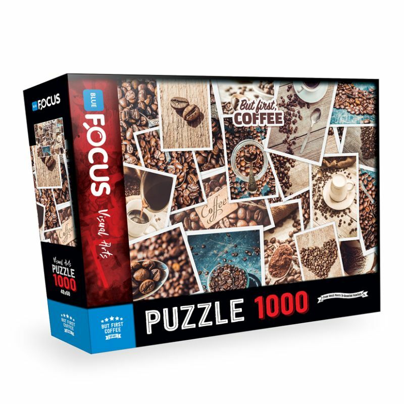 PUZZLE 1000 PCS BUT FIRST COFFEE BF481