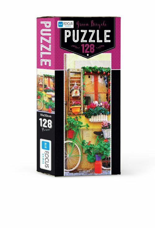 PUZZLE 128 PCS GREEN BICYCLE BF203