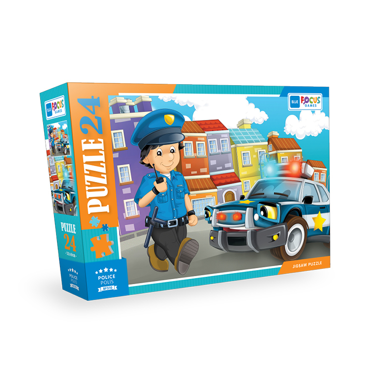 PUZZLE 24 PCS POLICE BF310