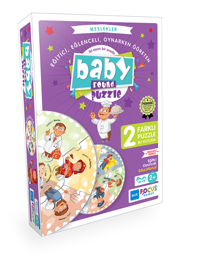 BABY ROUND PUZZLE JOBS BF075