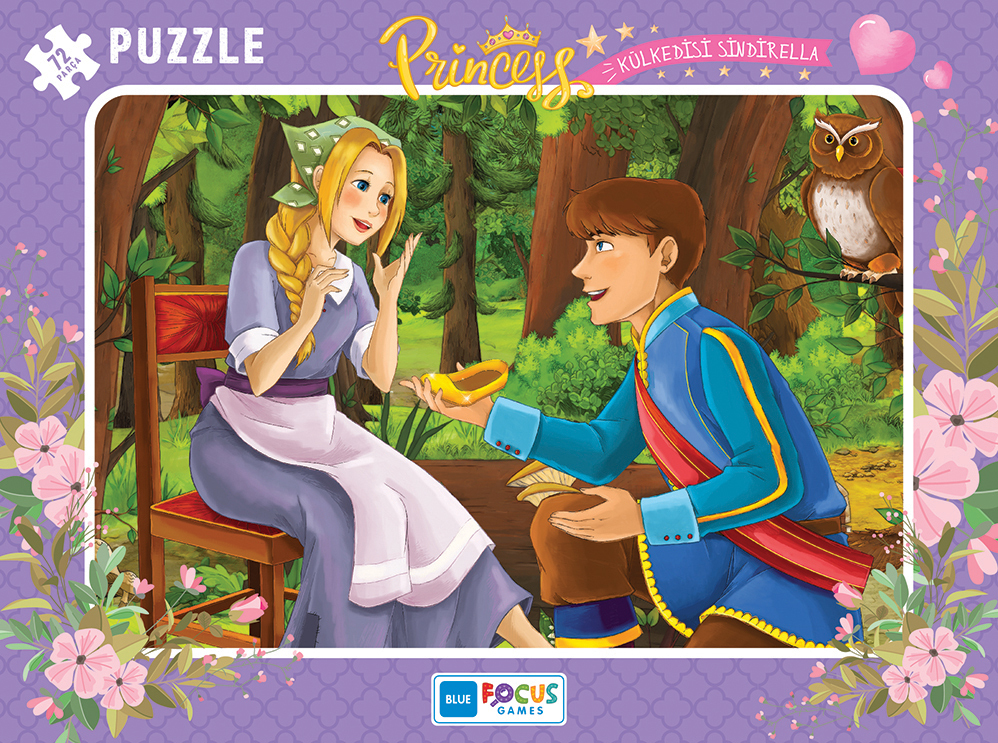 PUZZLE 72 PCS PRINCESS CINDIRELLA BF252