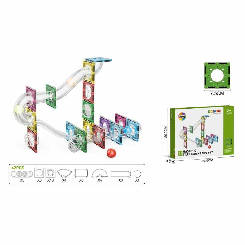 MAGNETNE PLOCICE 42PCS