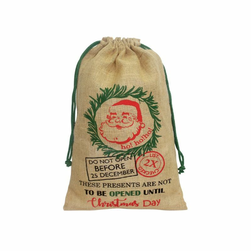 NOVOGODISNJI DZAK OD JUTE 12608 65x39cm