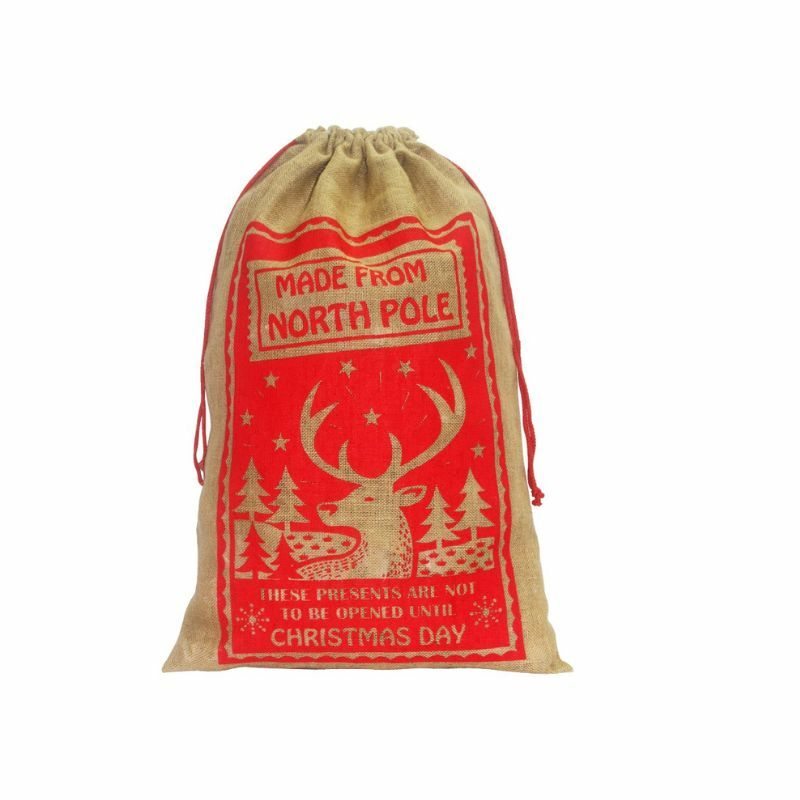 NOVOGODISNJI DZAK OD JUTE 12613 90x60cm