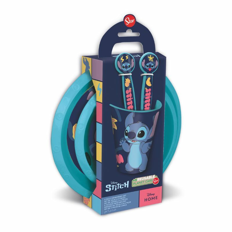 DECIJI SET ZA UZINU STITCH 5 PCS 75000