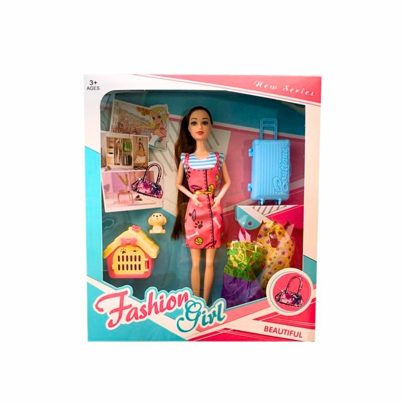 LUTKA TRAVEL GIRL SA DODACIMA 95384