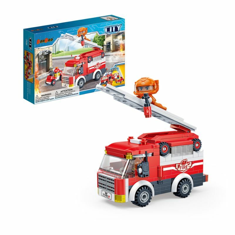 KOCKE NEW CITY VATROGASNO VOZILO 229pcs 7131