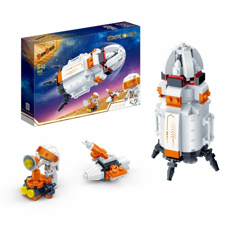 KOCKE EXPLORE ROCKET 256pcs 6420