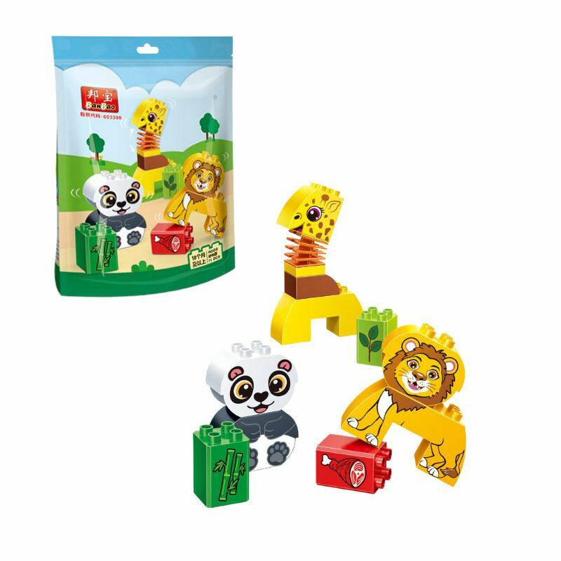 KOCKE ZOO ANIMALS 11pcs 9002