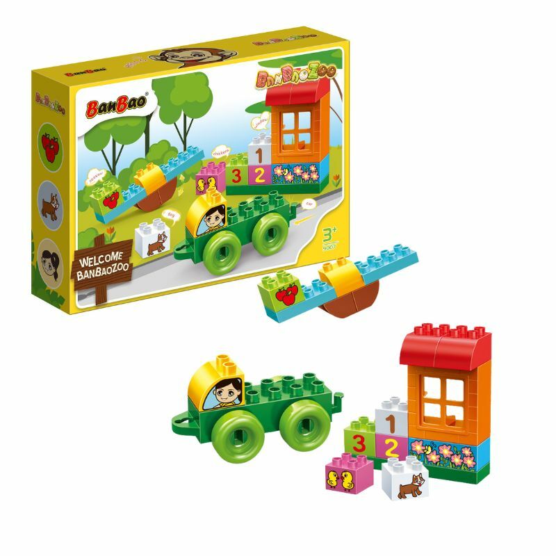 KOCKE ZOO LOVE MY HOME 22pcs 9007