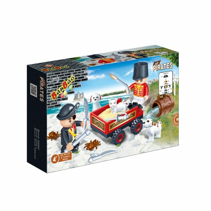 KOCKE PIRATI 54PCS 8026