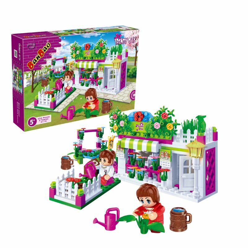 KOCKE TRENDY CITY 252pcs 6116