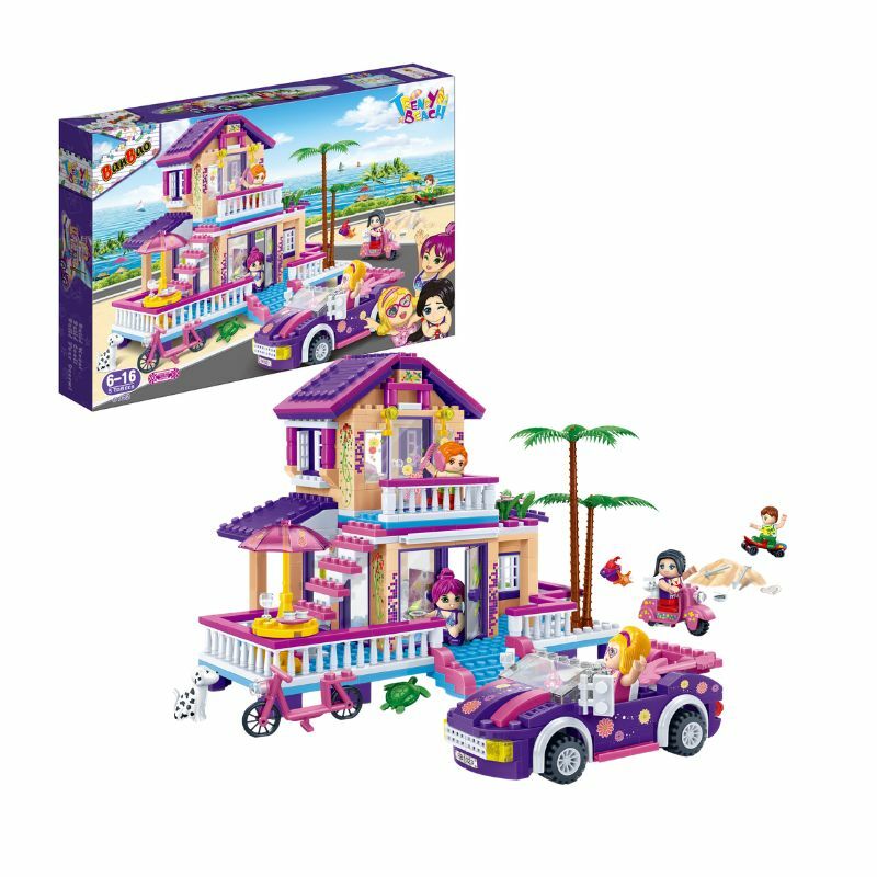 KOCKE TRENDY BEACH 565pcs 6122