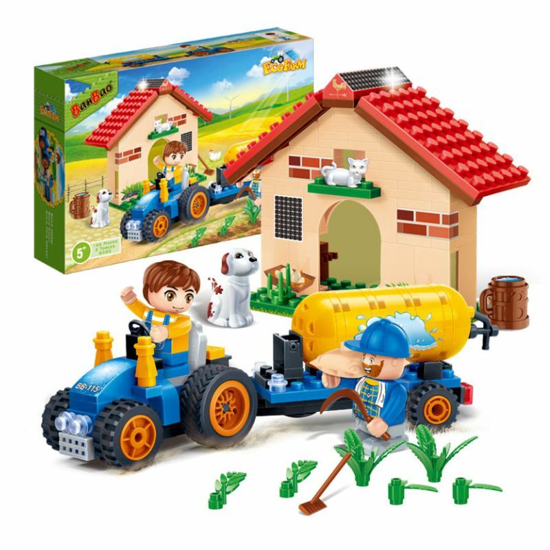 KOCKE ECO FARM 185pcs 8582