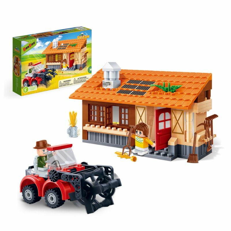 KOCKE ECO FARM 162pcs 8583