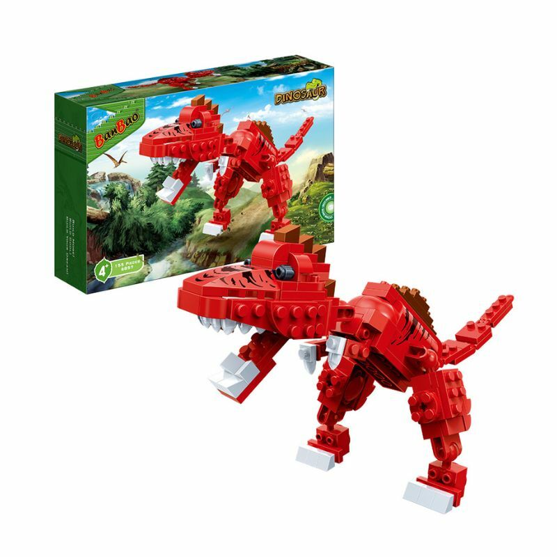 KOCKE DINOSAUR 155pcs 6857