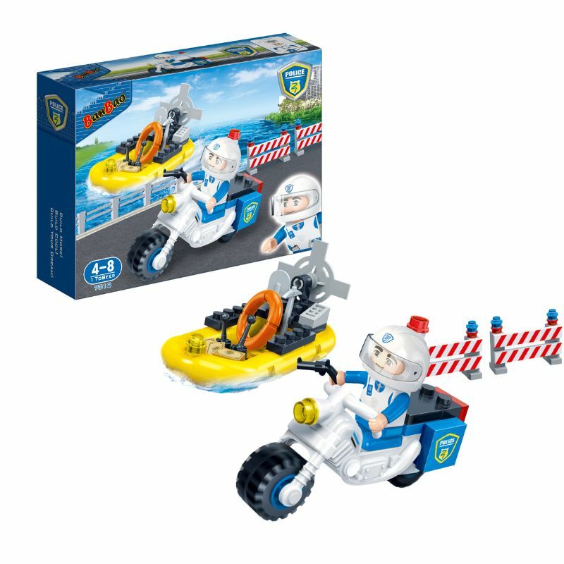 KOCKE POLICE SERIES 61pcs 7018