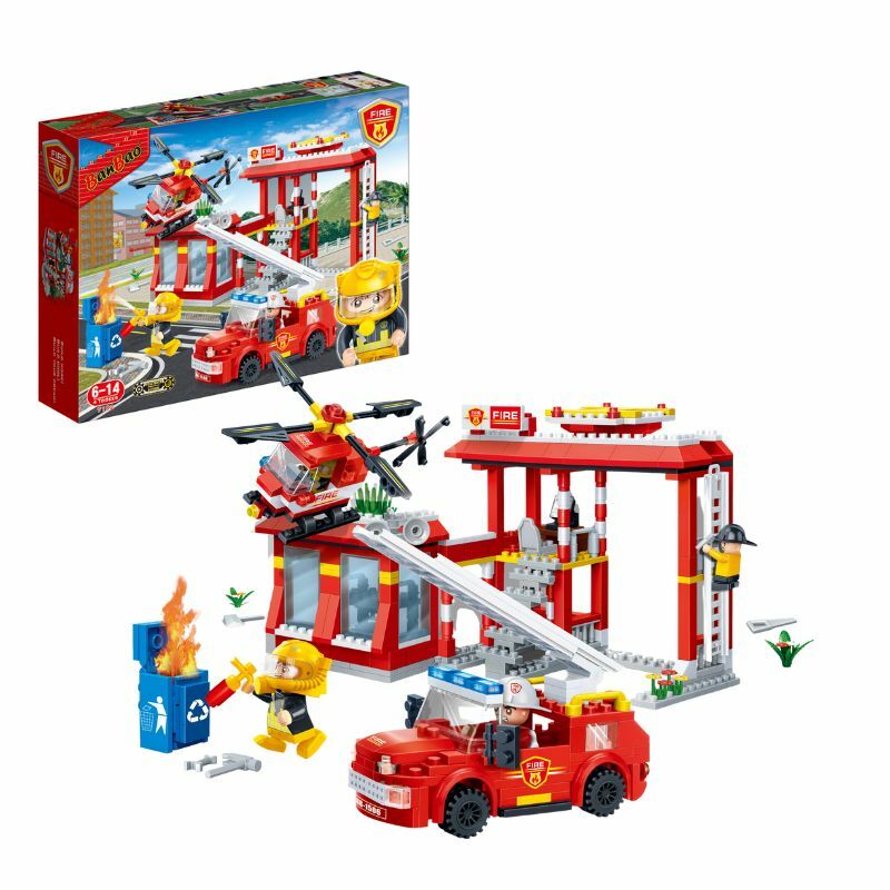 KOCKE FIRE SERIES 505pcs 7102