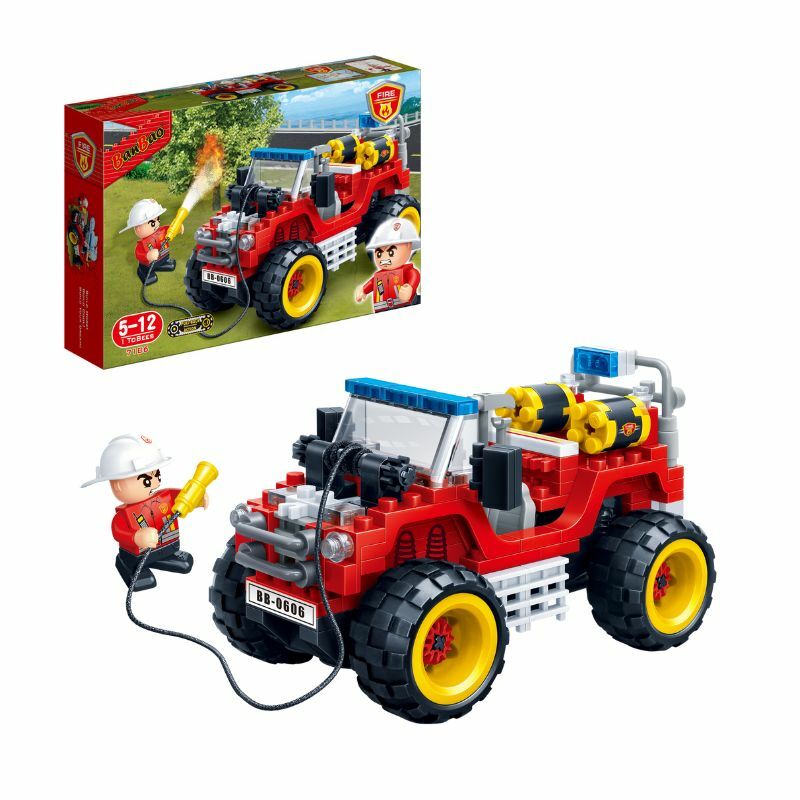 KOCKE FIRE SERIES 148pcs 7106