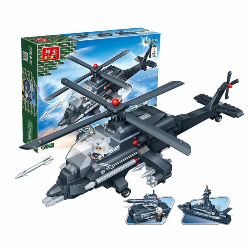 KOCKE WORLD DEFENCE FORCE 3 IN 1 295pcs 8478
