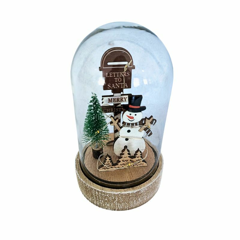 DRVENI NOVOGODISNJI UKRAS KUGLA 24XD15899-05