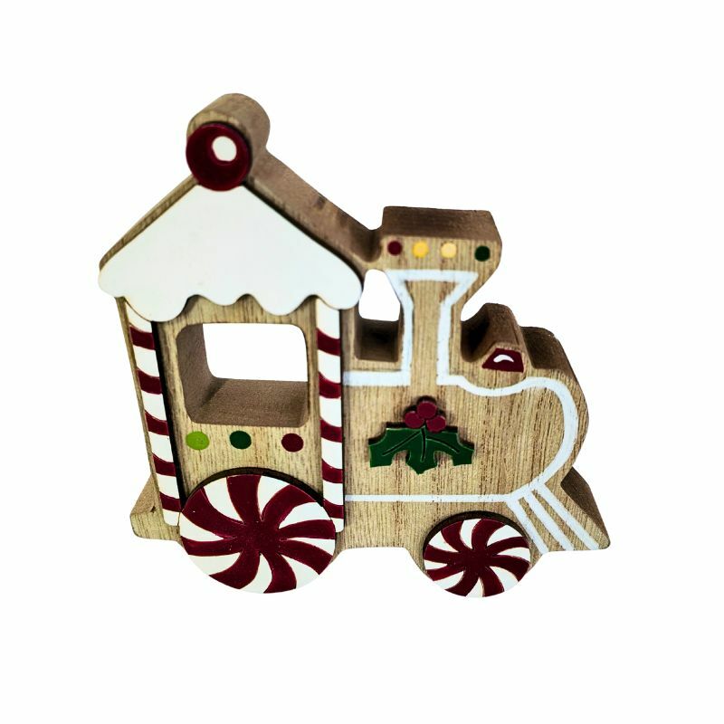 DRVENI NOVOGODISNJI UKRAS VOZIC 24XD35147-02