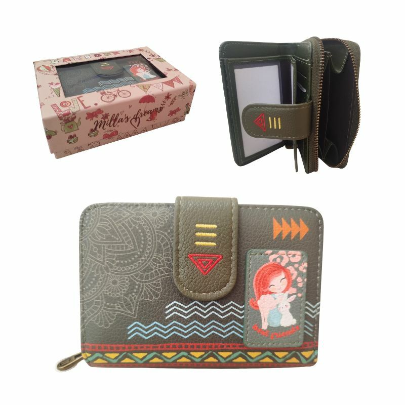 ZENSKI NOVCANIK 1 ZELENI