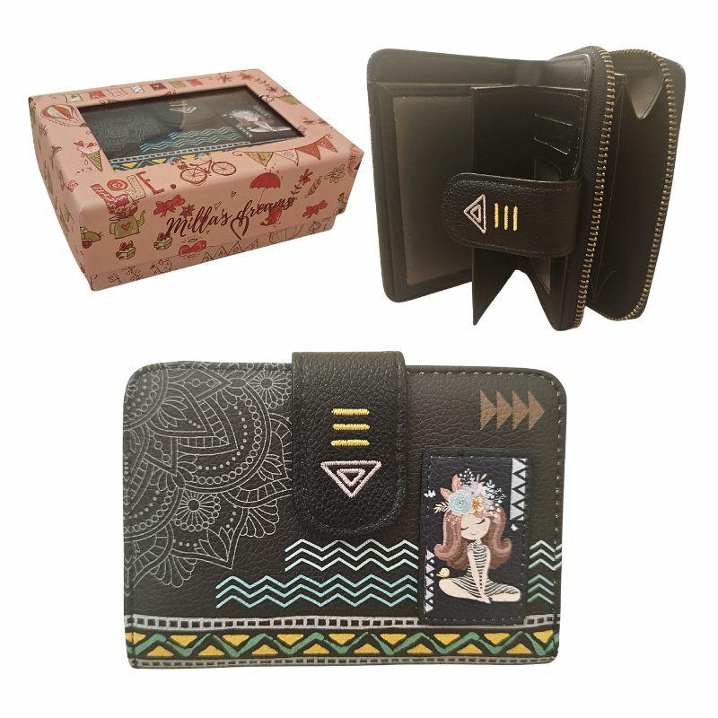 ZENSKI NOVCANIK 1 CRNI