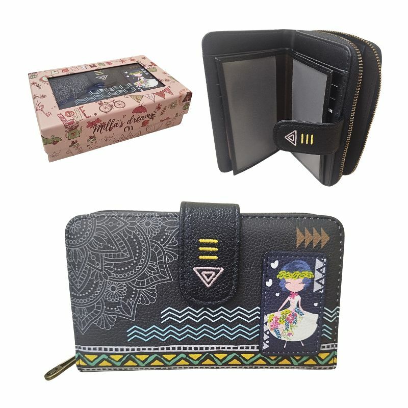 ZENSKI NOVCANIK 2 CRNI