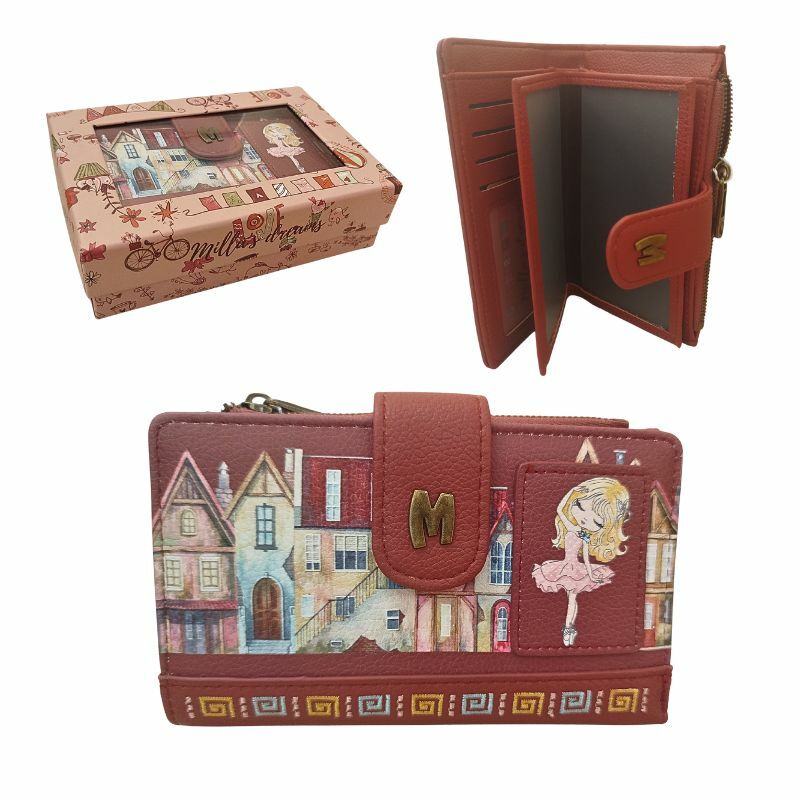 ZENSKI NOVCANIK 5 CRVENI