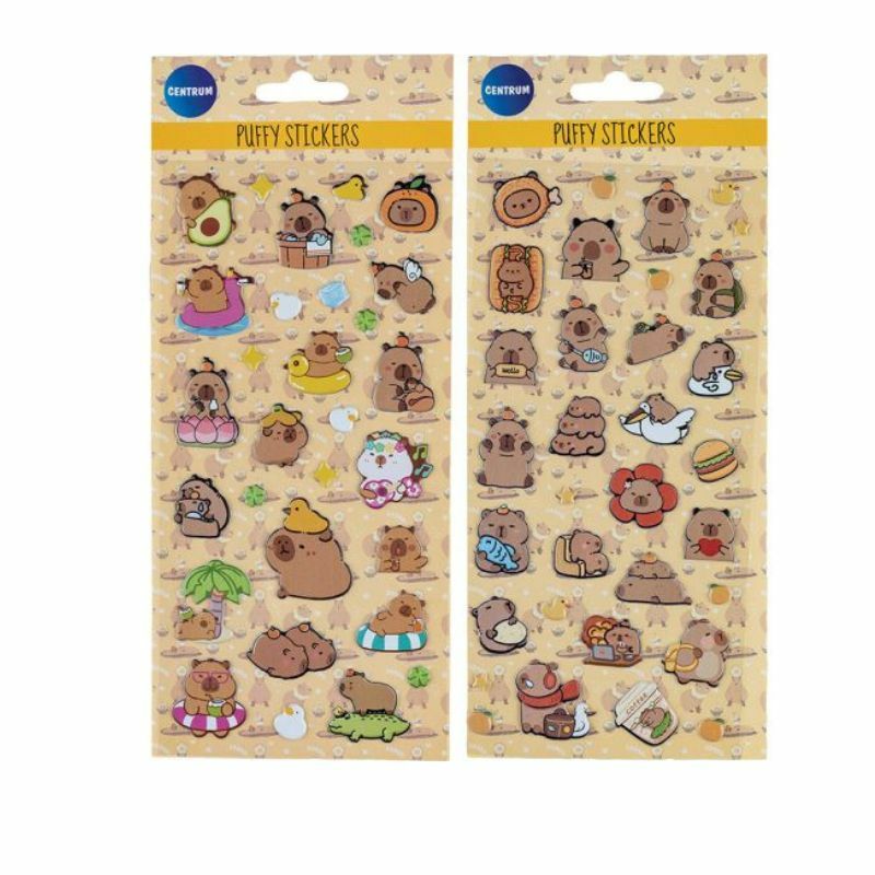 STIKERI PUFFY CAPYBARA 81270