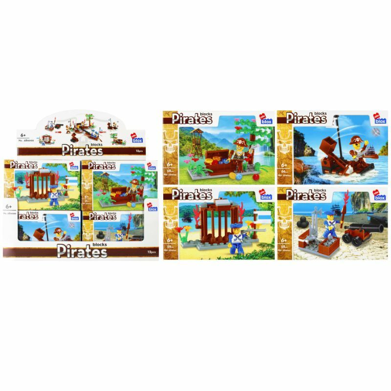 KOCKE CONSTRUCTION BLOCKS PIRATES 55-66PCS 525168
