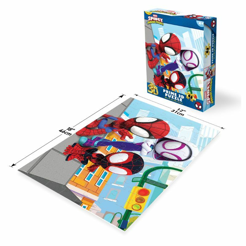 PUZZLE 3D 63 PCS SPIDERMAN 33034