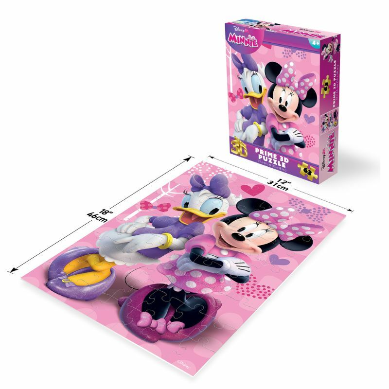 PUZZLE 3D 63 PCS MINNIE JUNIOR 33489