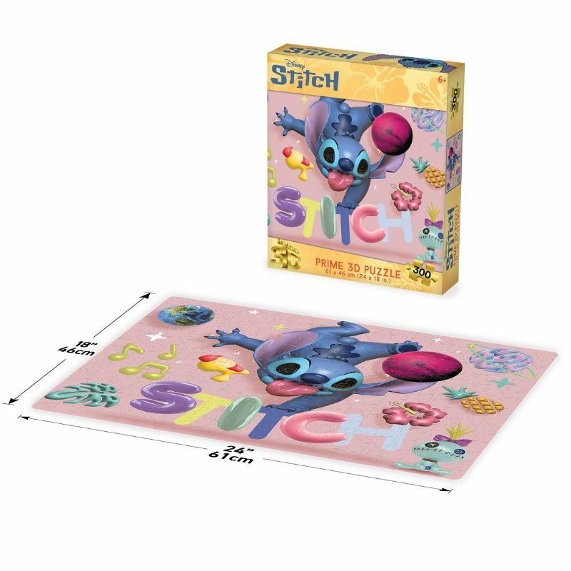 PUZZLE 3D 300 PCS STITCH 32820
