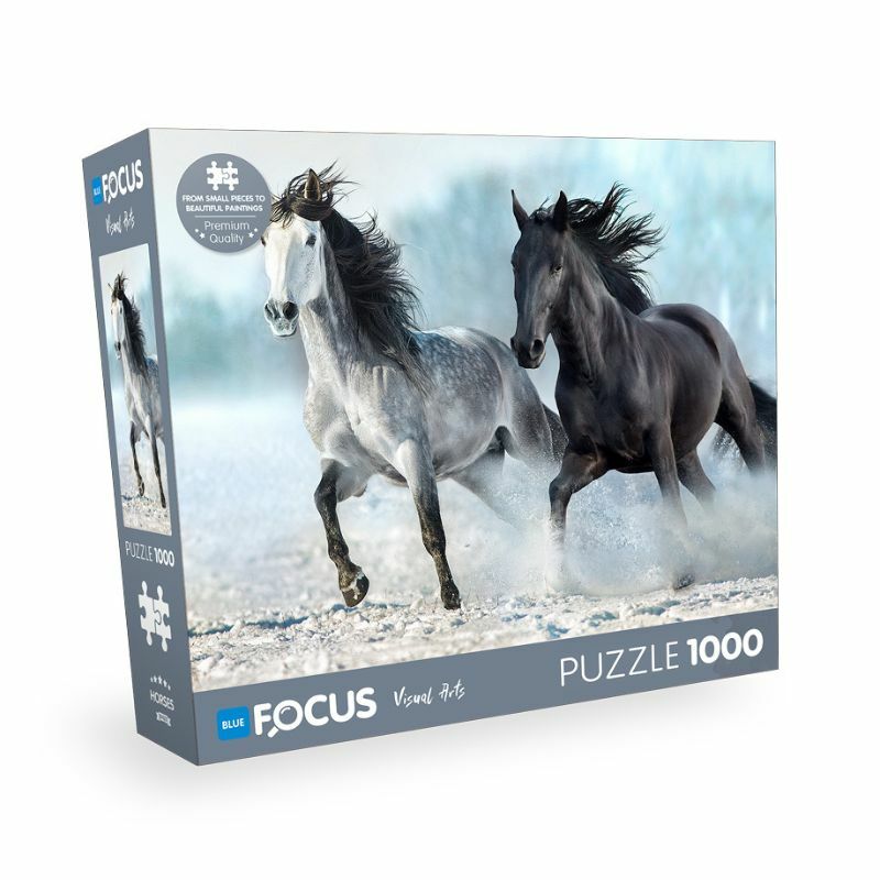 PUZZLE 1000 PCS HORSES BF428