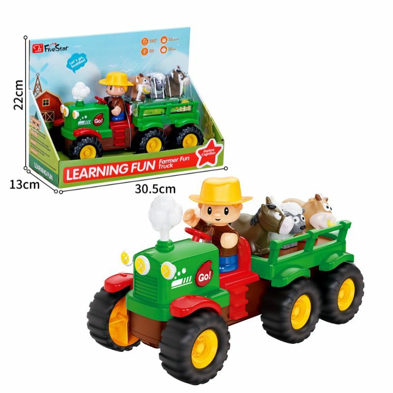 VESELI TRAKTOR SA FARMEROM 35171