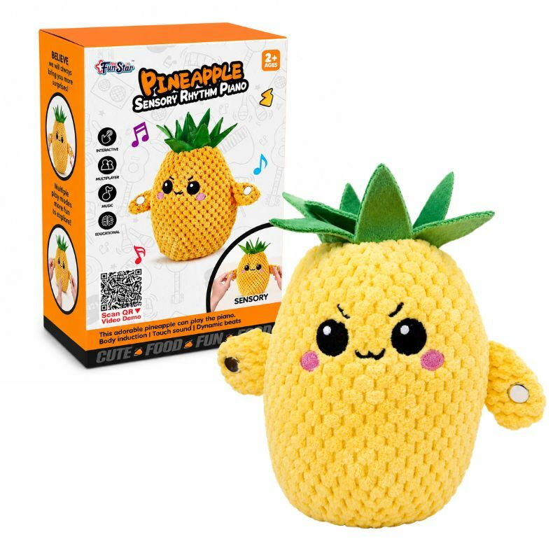 INTERAKTIVNA PLISANA IGRACKA ANANAS CJ-5308051