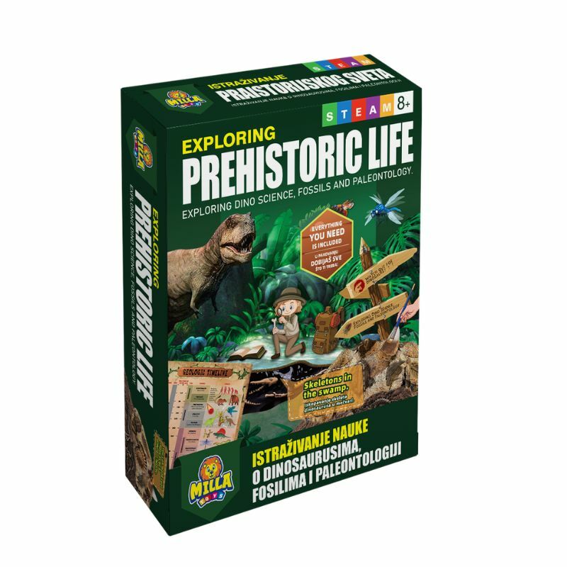 ISTRAZIVANJE NAUKE O DINOSAURUSIMA, FOSILIMA I PALEONTOLOGIJI MILLA TOYS