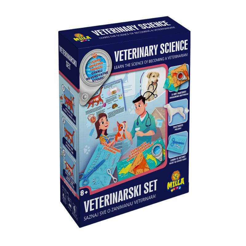VETERINARSKI SET MILLA TOYS