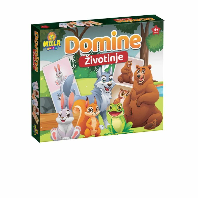 DRUSTVENA IGRA DOMINE ZIVOTINJE