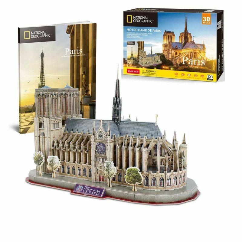 CUBICFUN PUZZLE NOTRE DAME DE PARIS 209865